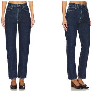 AGOLDE 90s Pinch Waist High Rise Straight Jean in Pendulum Size 26